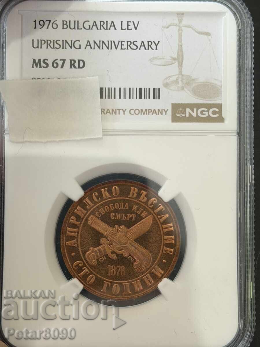 1 lev 1976 MS67RD rar cu preț € 61.08 | 119.46 BGN 1 lev 1976 MS67RD rar cu preț € 61.08 | 119.46 BGN