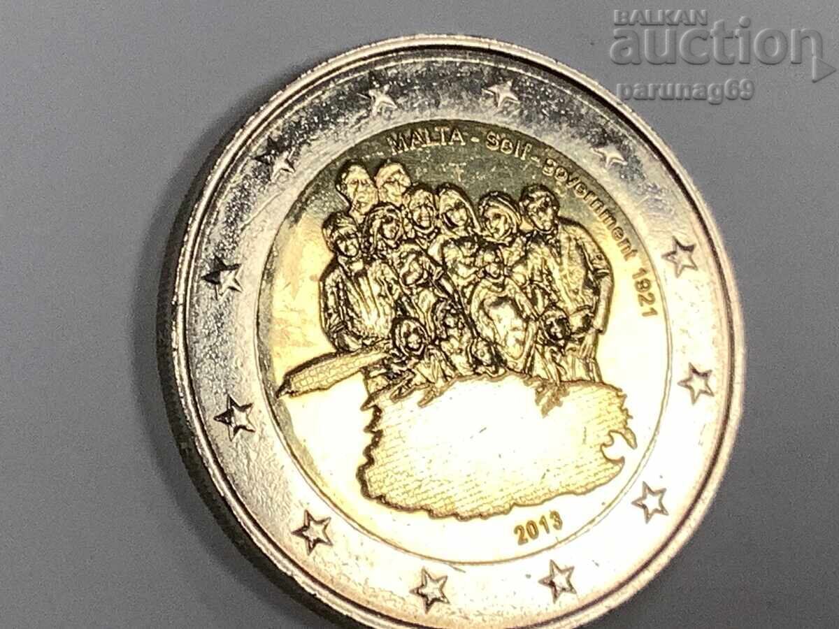 Malta 2 euro 2013 - Autoguvernarea Maltei 1921 cu preț € 8.00 | 15.65 BGN Malta 2 euro 2013 - Autoguvernarea Maltei 1921 cu preț € 8.00 | 15.65 BGN