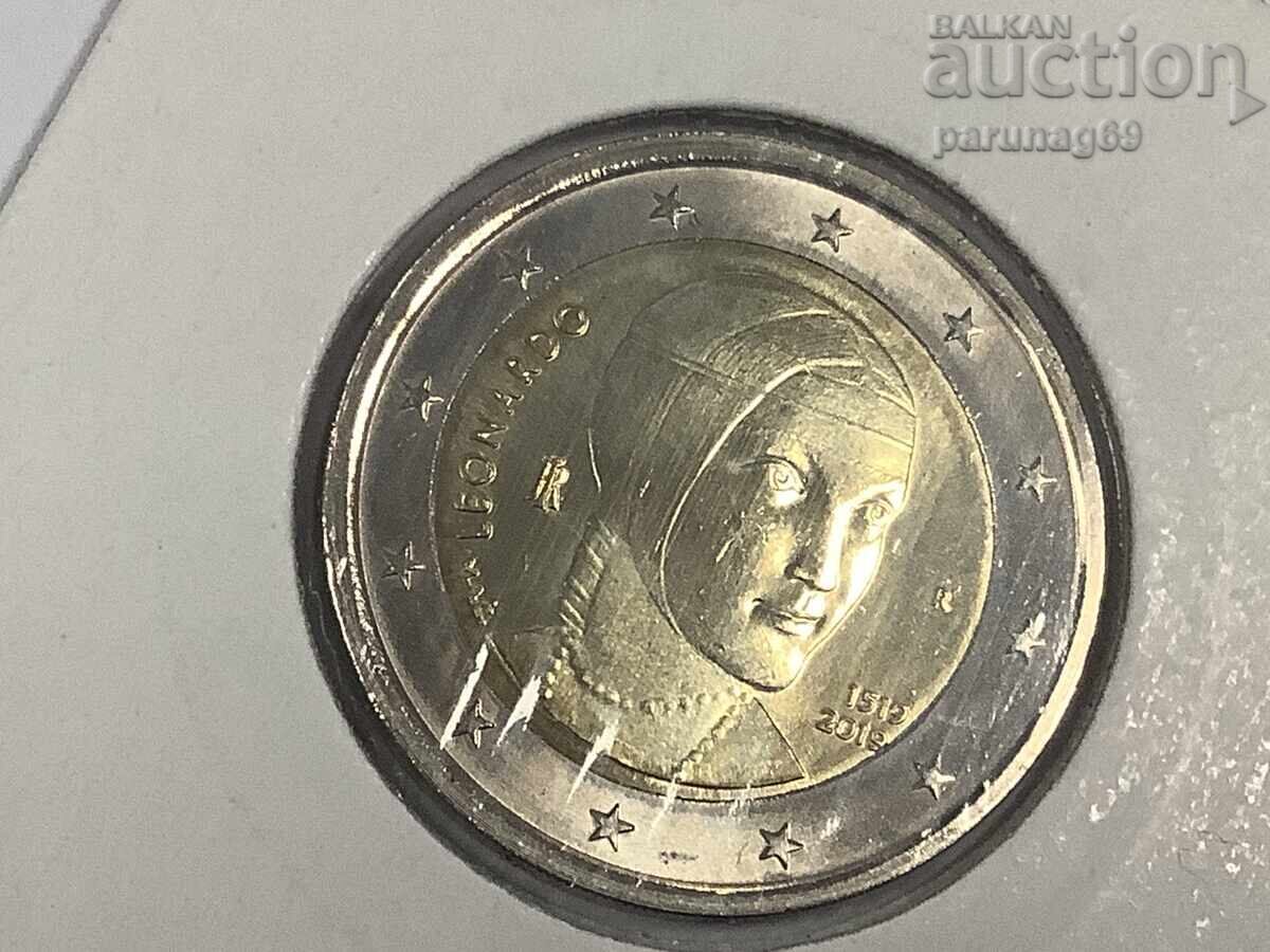 Ιταλία 2 ευρώ 2019 - Λεονάρντο ντα Βίντσι