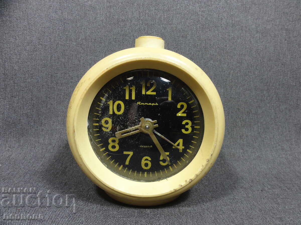 BZC STAR RETRO RUSSIAN MECHANICAL ALARM CLOCK YANTAR