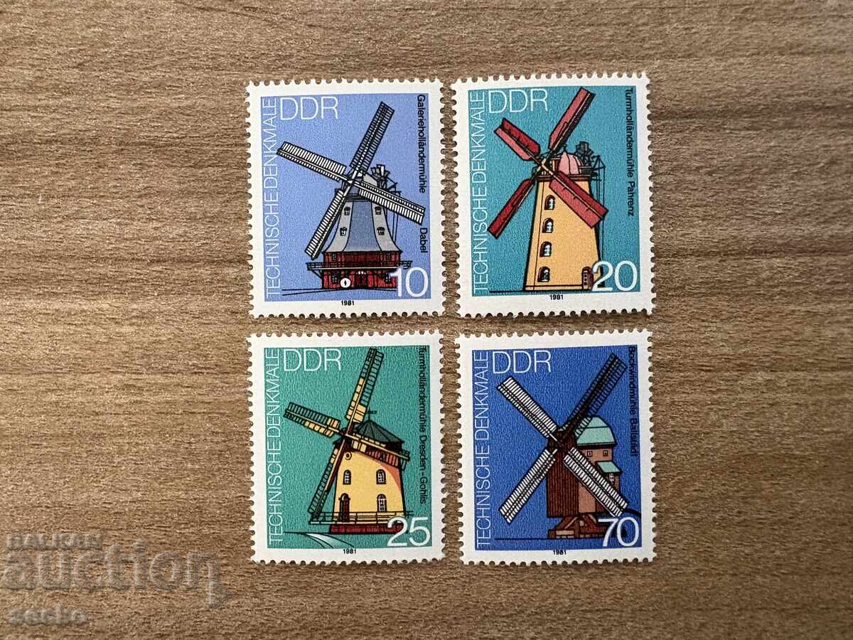 RDG - Mori de vânt (1981) MNH RDG - Mori de vânt (1981) MNH