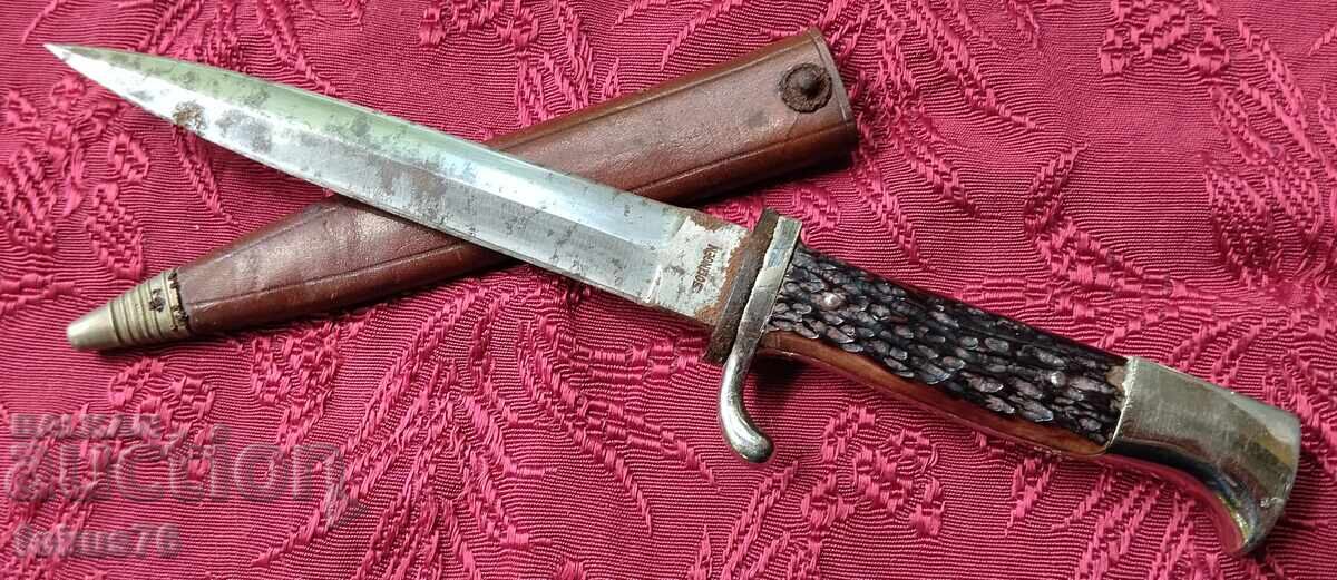 Стара немска кама кортик щик нож Райх - Солинген - Solingen с цена € 119.00 | 232.74 лв.