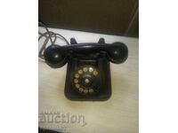Old retro Hungarian telephone from the late 40s or early
