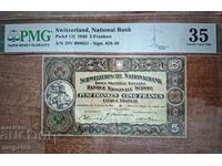 5 Swiss francs 1946