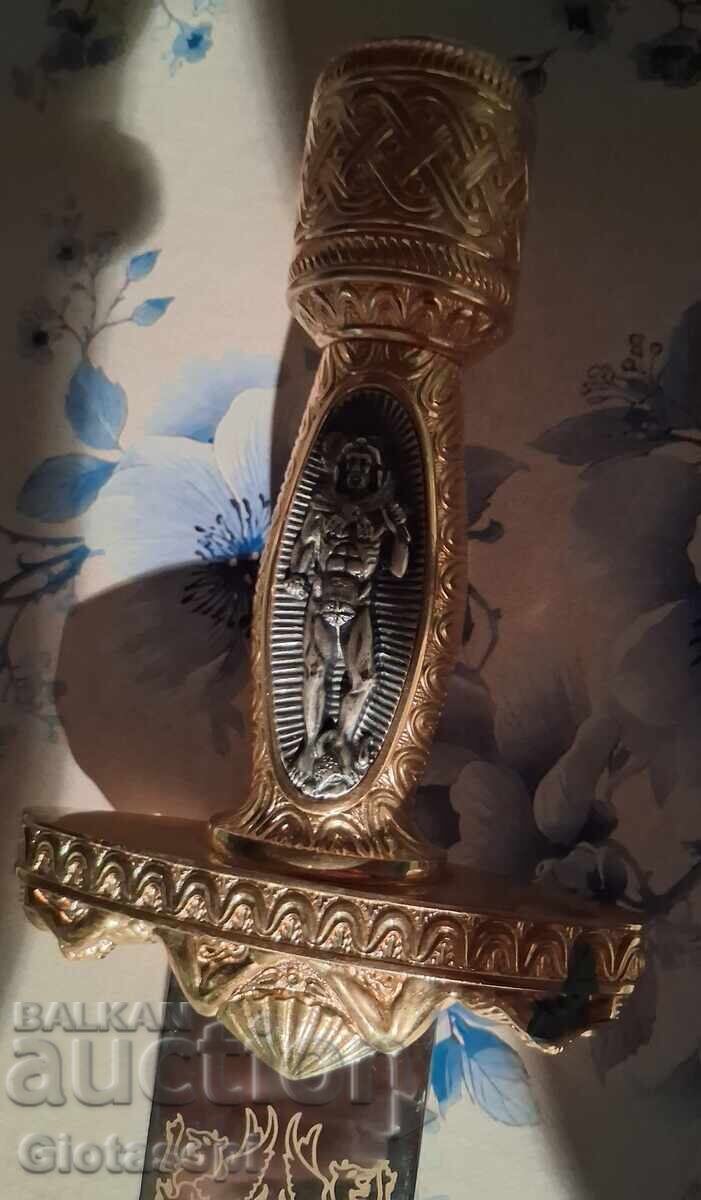 Auction  Alexander the Great Collectible Sword – Replica Toledo Spain