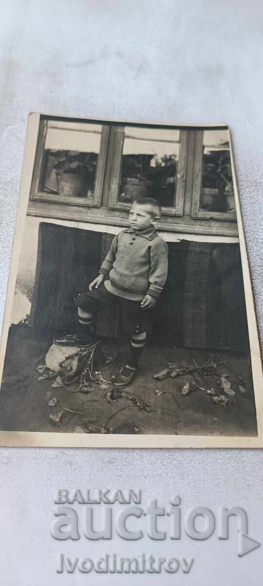 Fotografie Sofia Gara Perlovets Băiețel 1926