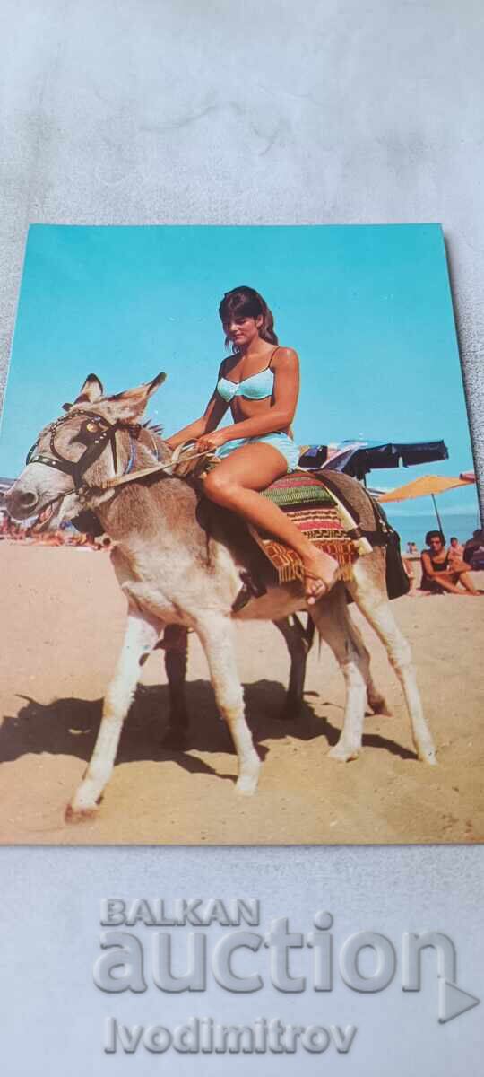 Καρτ ποστάλ Golden Sands 1967