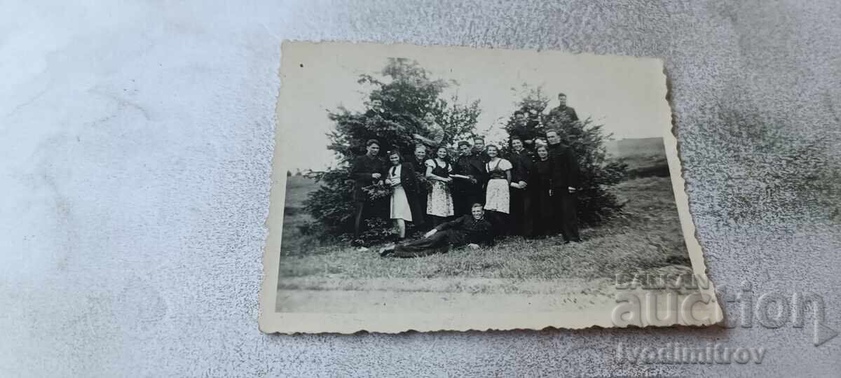 Photo Sofia Knyazhevo Young men and women 1940