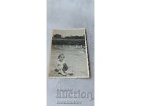 Fotografie Fetiță pe plajă