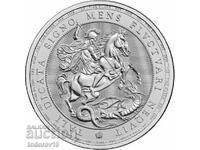 Argint 1 oz Sf. Gheorghe și balaurul 2026 - Marea Britanie