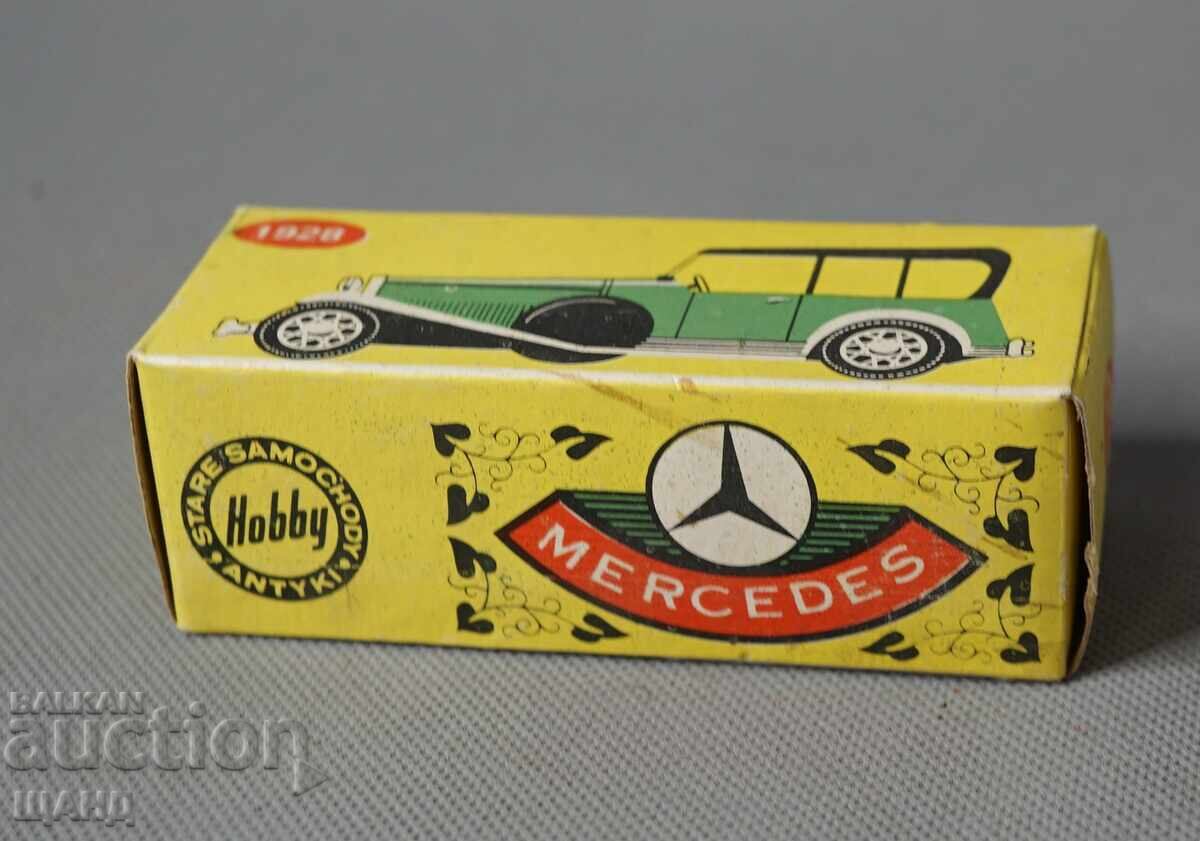 Licitație ESTETICĂ MERCEDES S 1928 Cutie pentru mașinuță de jucărie