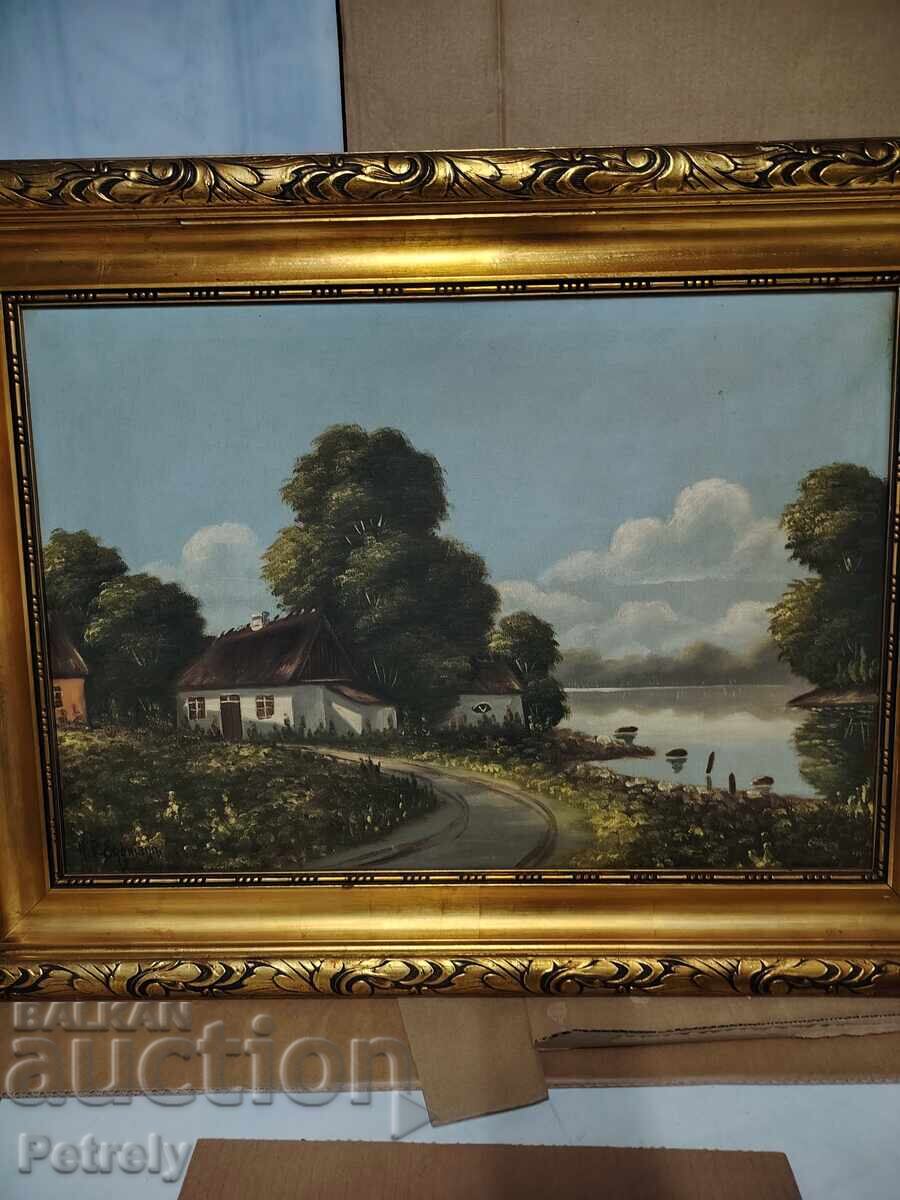 Large oil painting with price € 90.00 | 176.03 BGN
