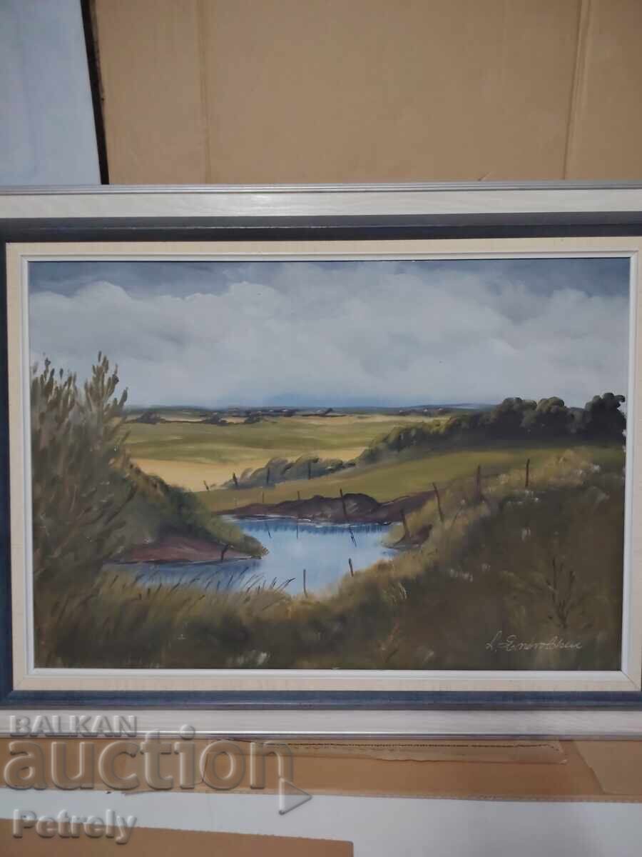 Large oil painting with price € 90.00 | 176.03 BGN