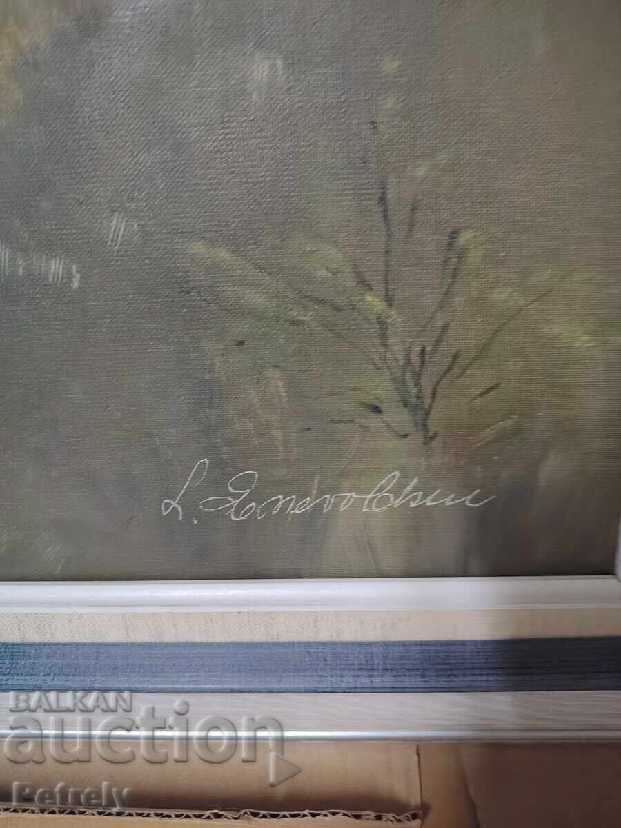 Auction  Large oil painting