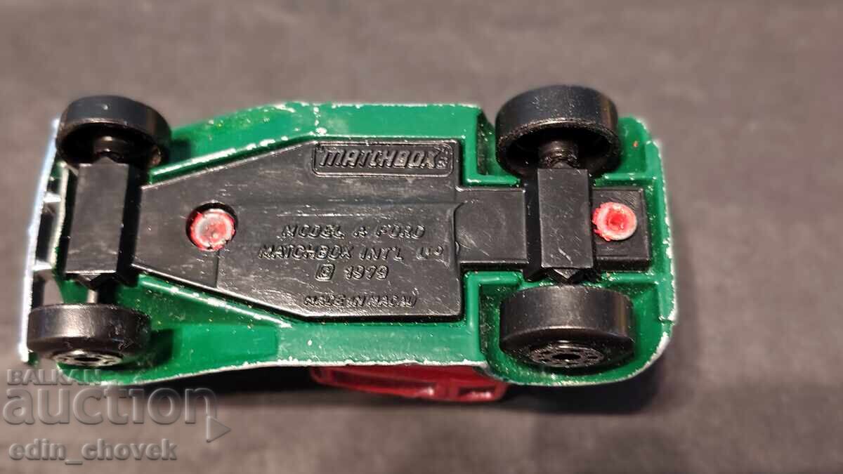 Matchbox Macau Ford Model A 1979 red - 6 Matchbox Macau Ford Model A 1979 red - 6