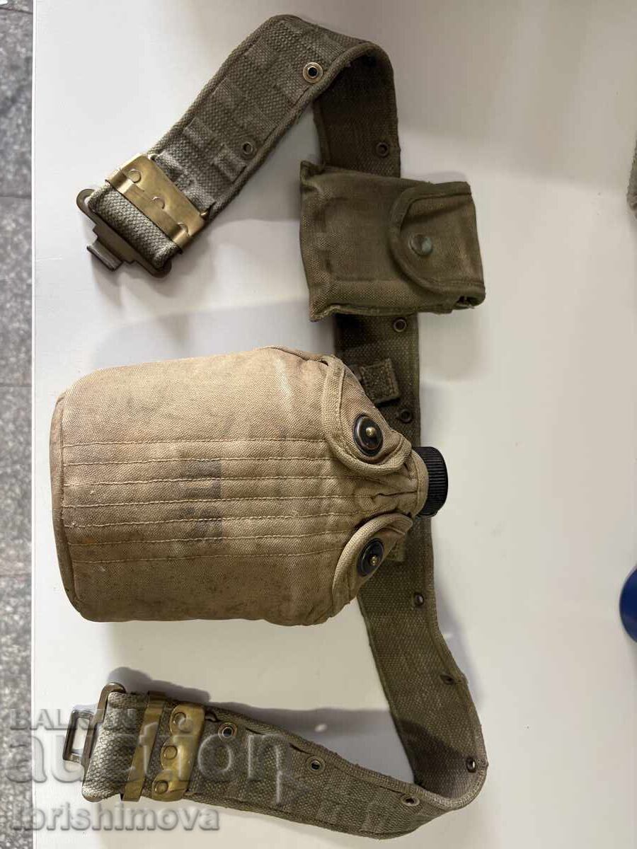 Αυθεντικό σετ αμερικανικού στρατιωτικού εξοπλισμού από τον Β' Παγκόσμιο Πόλεμο με τιμή € 85.00 | 166.25 BGN Αυθεντικό σετ αμερικανικού στρατιωτικού εξοπλισμού από τον Β' Παγκόσμιο Πόλεμο με τιμή € 85.00 | 166.25 BGN