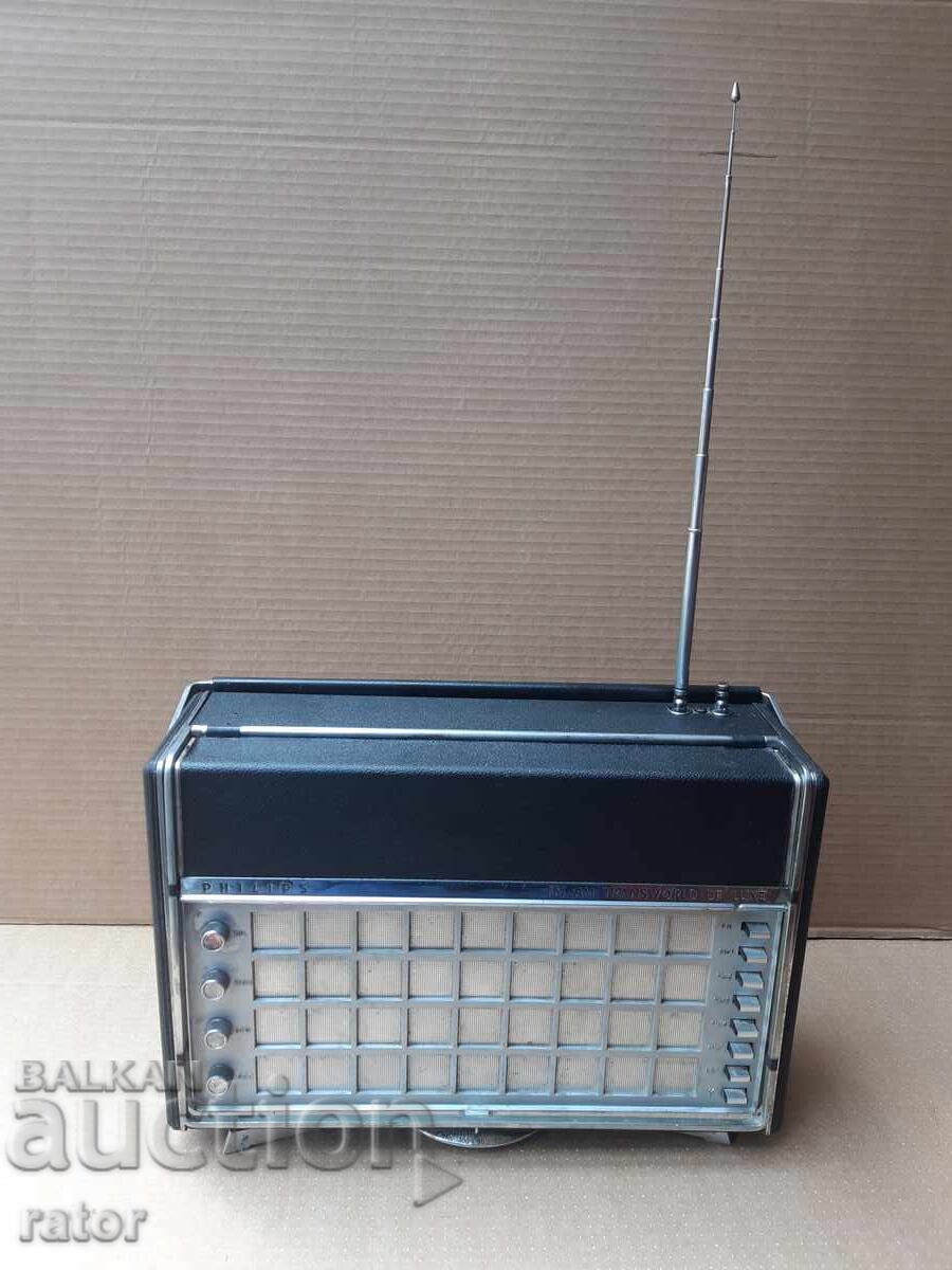 Livrarea Radio rar PHILIPS TRANSWORLD DE LUXE, PHILIPS