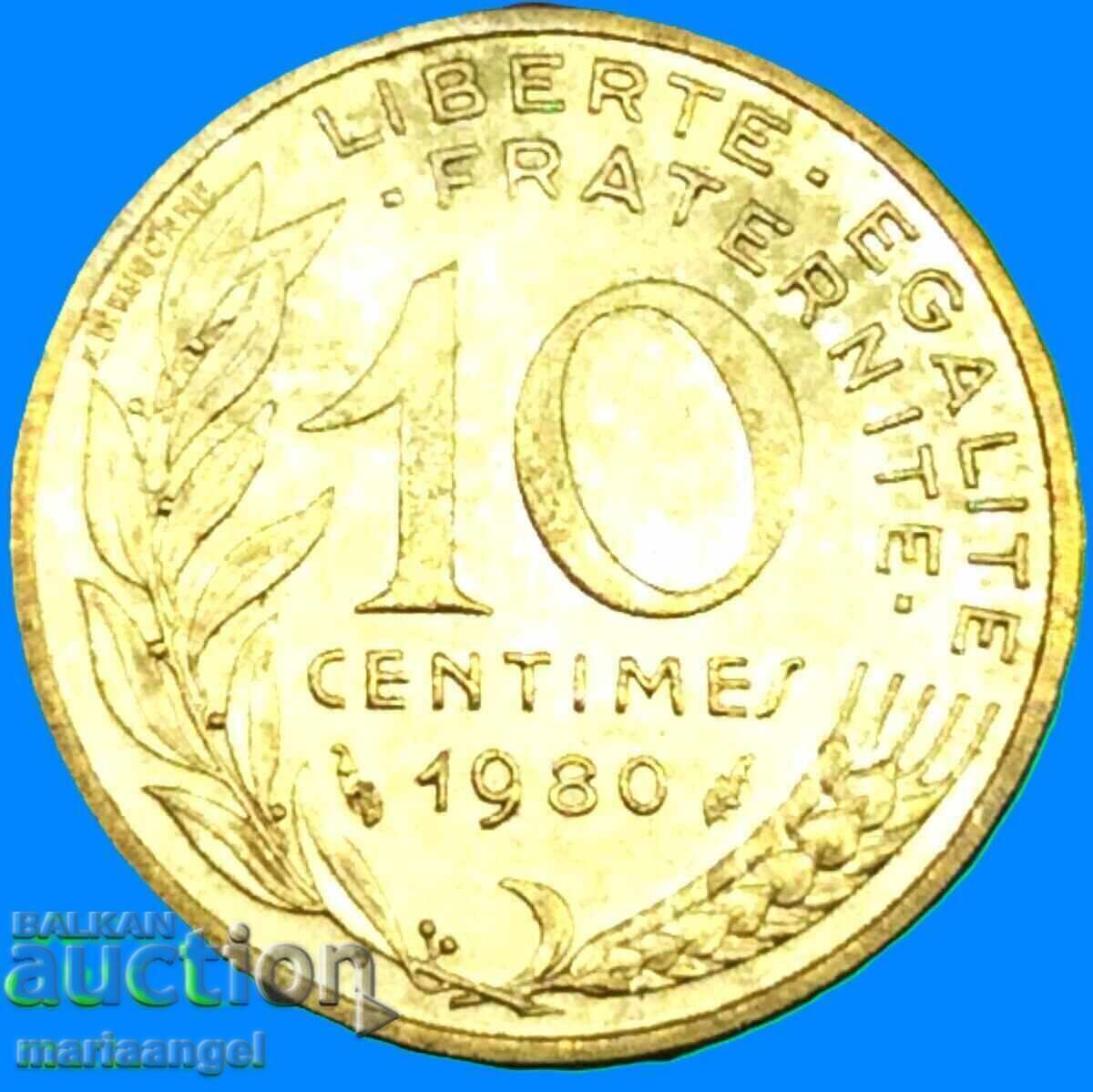 Livrarea Franta 10 centimes 1980