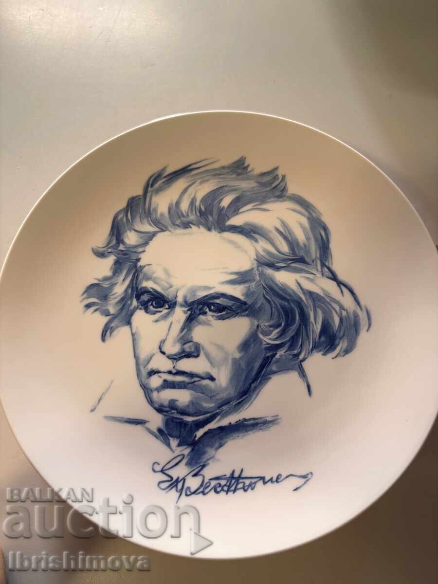 Farfurie Meissen Beethoven
