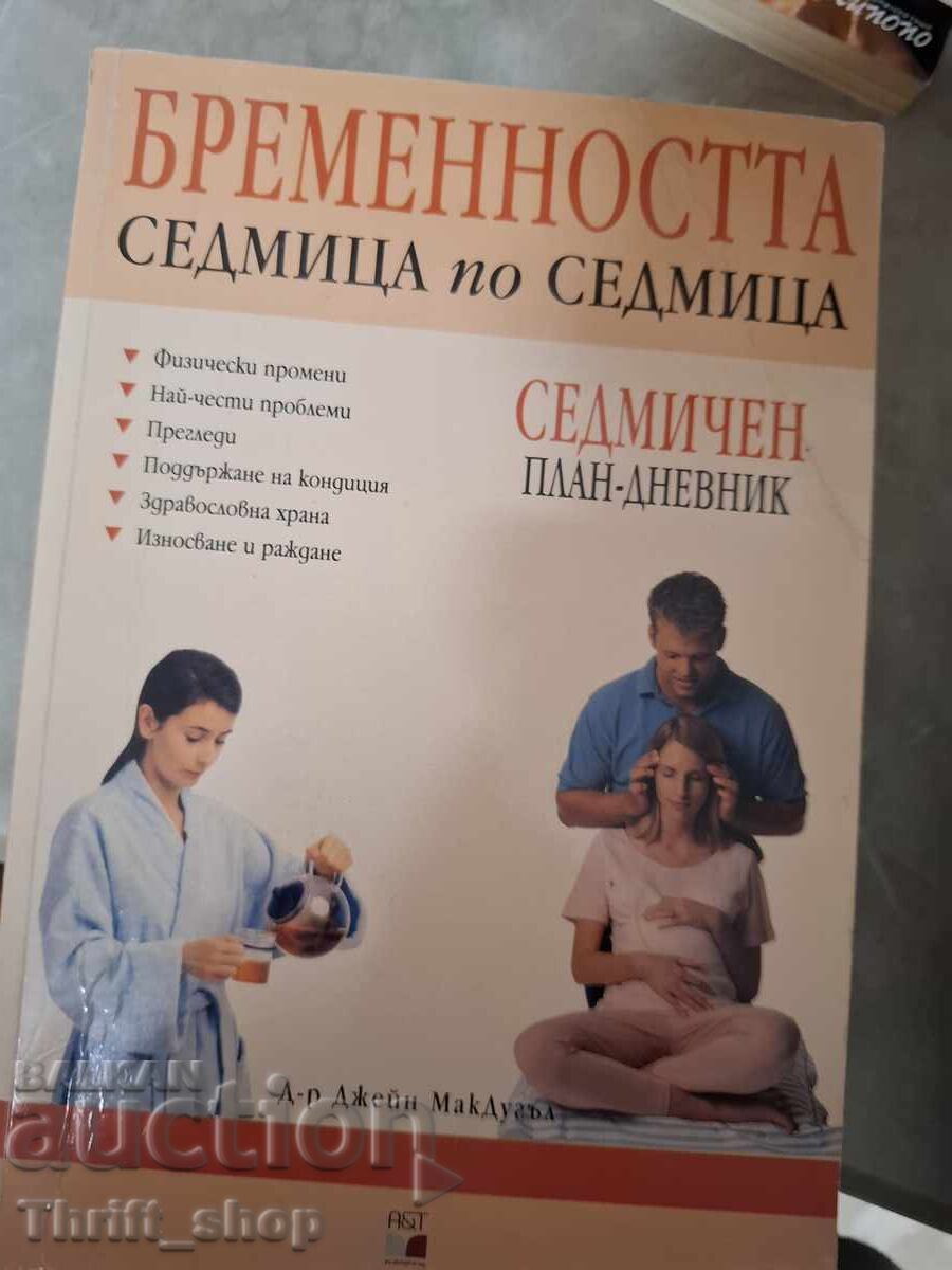 Εγκυμοσύνη εβδομάδα προς εβδομάδα, εβδομαδιαίο πρόγραμμα-ημερολόγιο