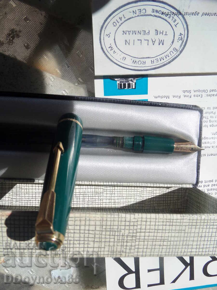 Stilou "Parker-Slimfold", peniță din aur 14K, puritate 585 - 5