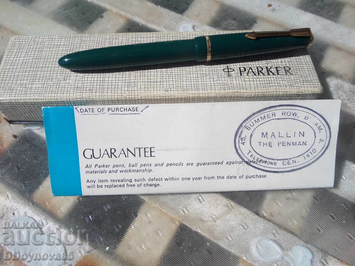 Stilou "Parker-Slimfold", peniță din aur 14K, puritate 585 - 7