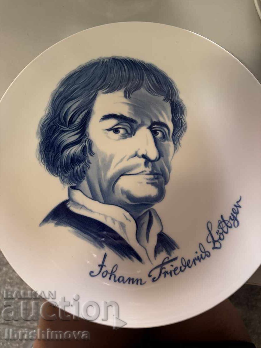 Meissen чиния Йохан Фридрих Бьотгер