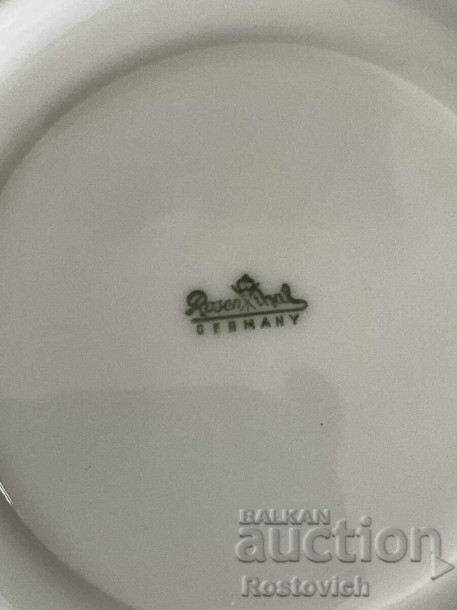 Καφετιέρα και πιατάκια “Rosenthal”, form 2000, Γερμανία - 7