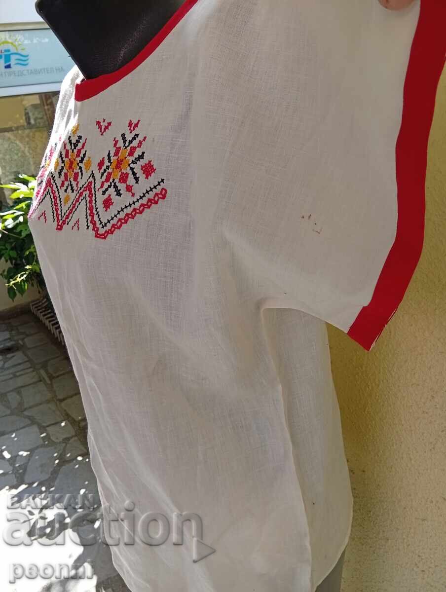 Delivery of Women's shirt with handmade embroidery