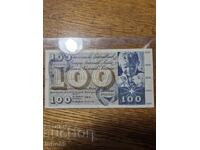 100 franci elvețieni