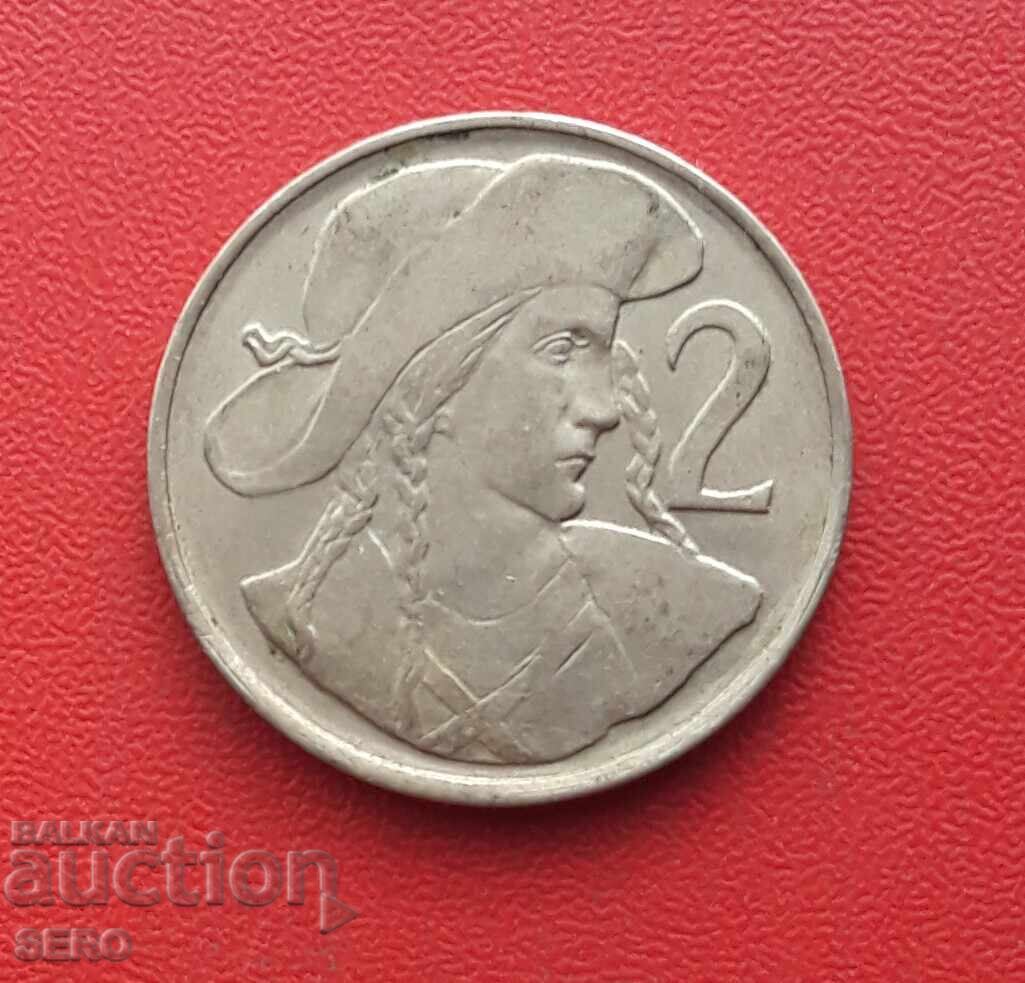 Чехословакия-2 крона 1947