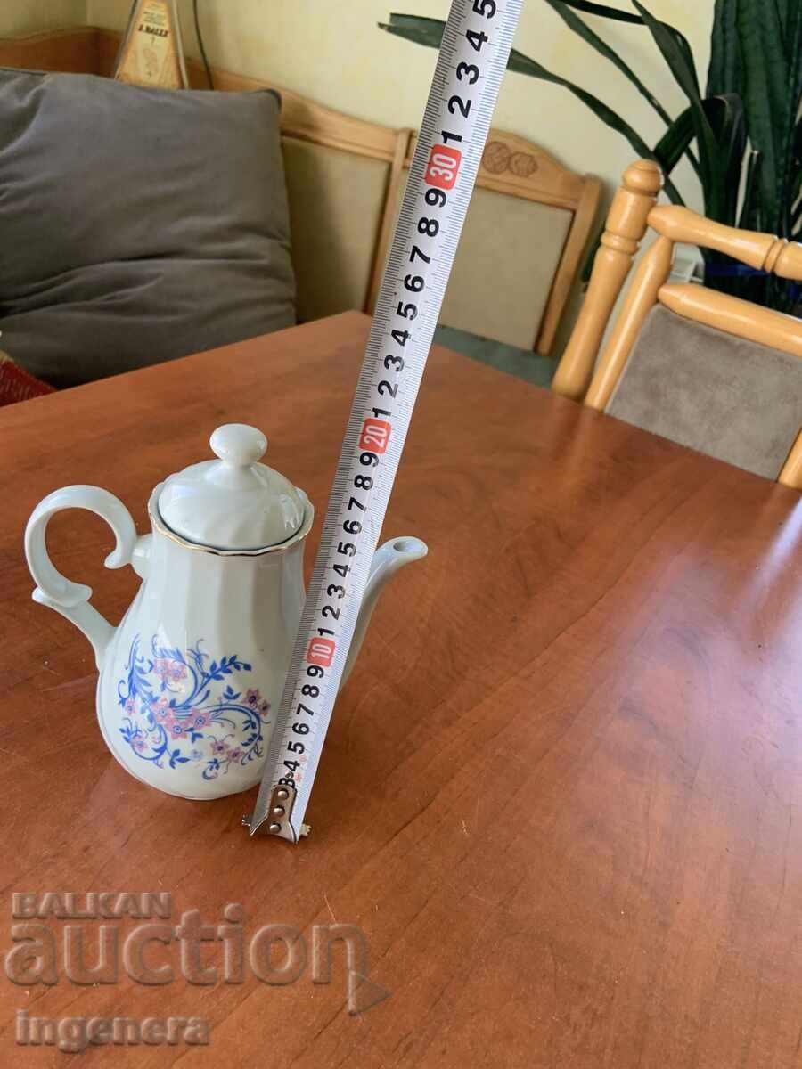 ПОРЦЕЛАН КАНА ЧАЙНИК БЪЛГАРИЯ МАРКИРАН с цена € 6.90 | 13.50 лв.