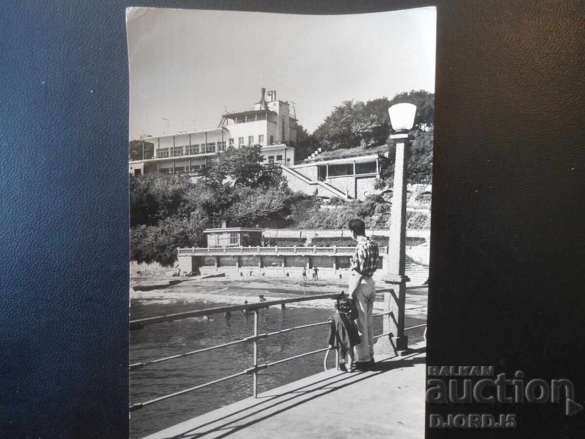 BURGAS. Cazinoul de pe litoral, Carte poștală veche