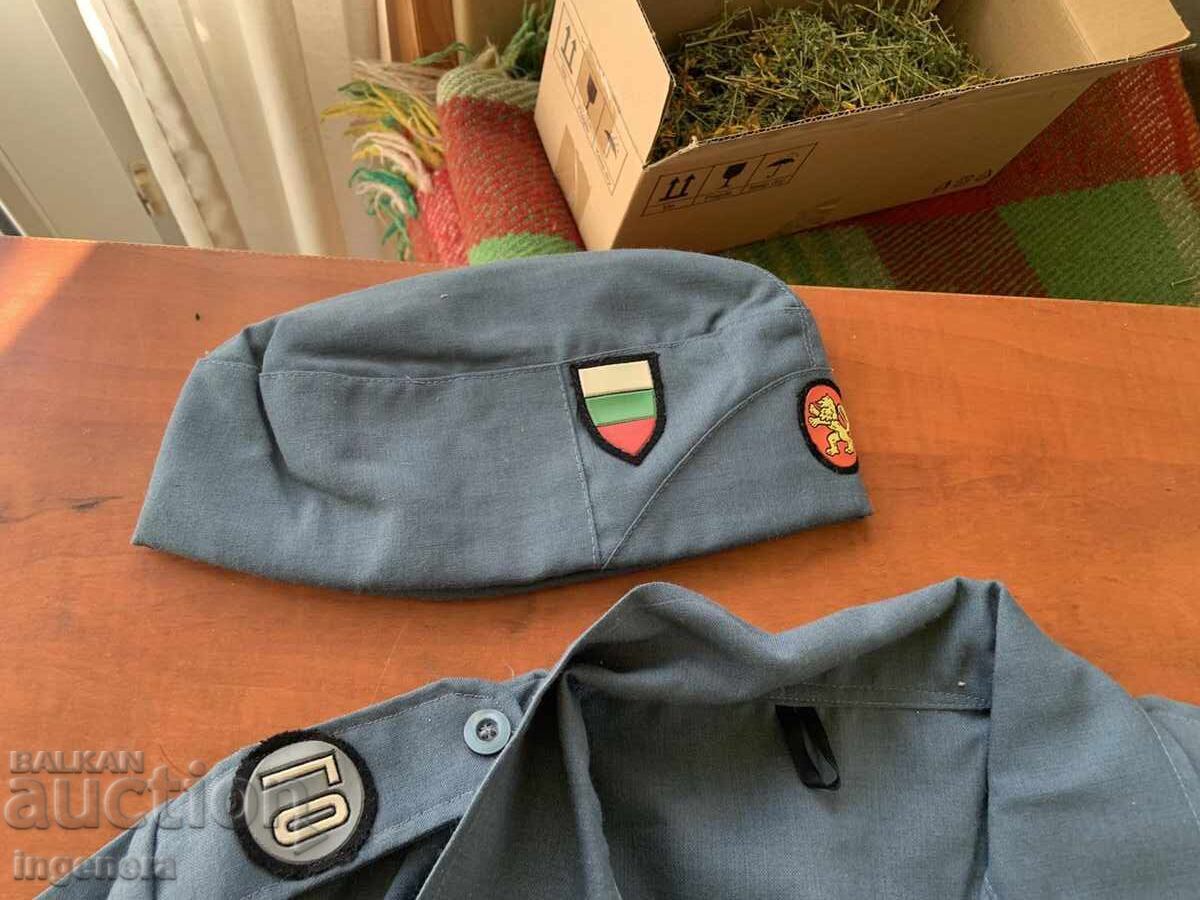 Delivery of CIVIL DEFENSE UNIFORM-SHIRT TROUSERS HAT-NEW