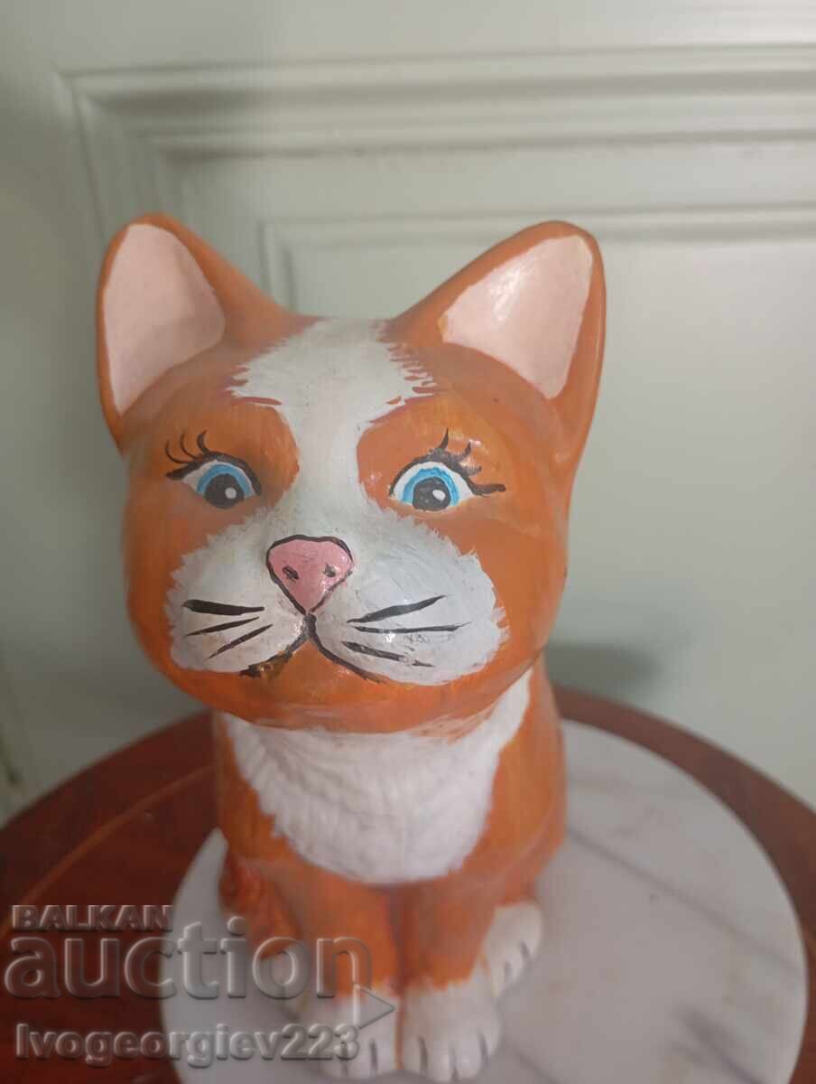 Figurină vintage din porțelan pisică cu preț € 17.00 | 33.25 BGN