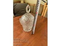 BOL BOMBONIERĂ STICLĂ CRISTAL RELIEF FRUMUSEȚE CADOU