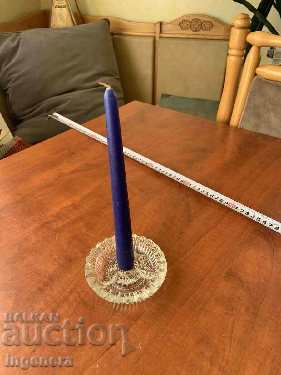 SFEȘNIC BOL VAS SAU ALTUL STICLĂ RELIEF