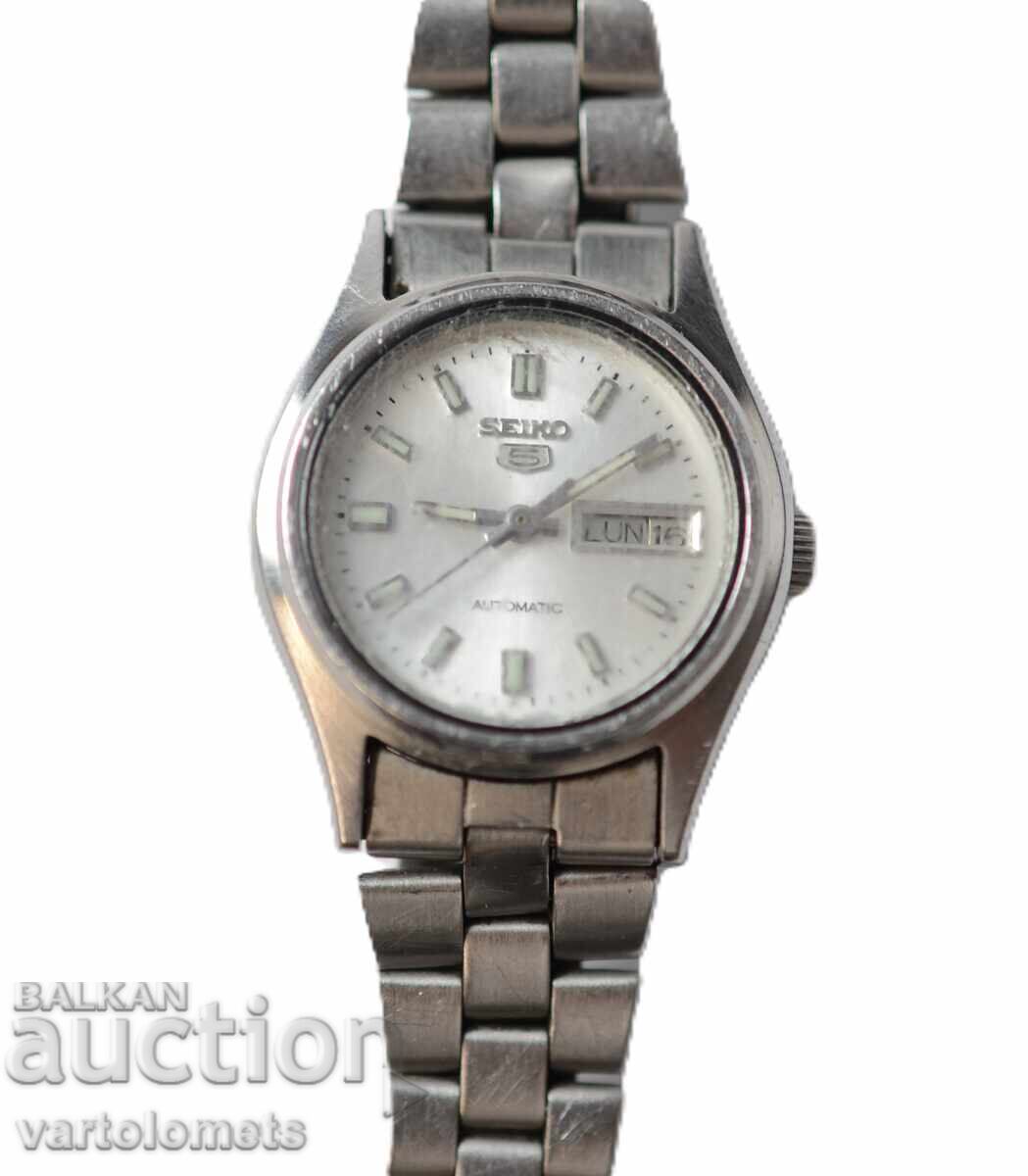 Γυναικείο ρολόι SEIKO AUTOMATIC - λειτουργεί με τιμή € 16.00 | 31.29 BGN Γυναικείο ρολόι SEIKO AUTOMATIC - λειτουργεί με τιμή € 16.00 | 31.29 BGN