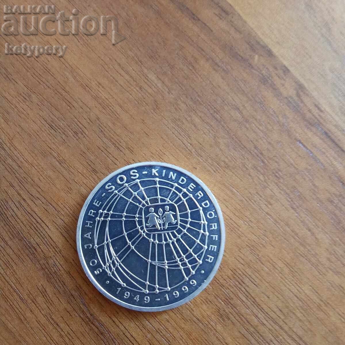 10 μάρκα 1999, ασήμι από 1 σεντ BZC με τιμή € 21.01 | 41.09 BGN