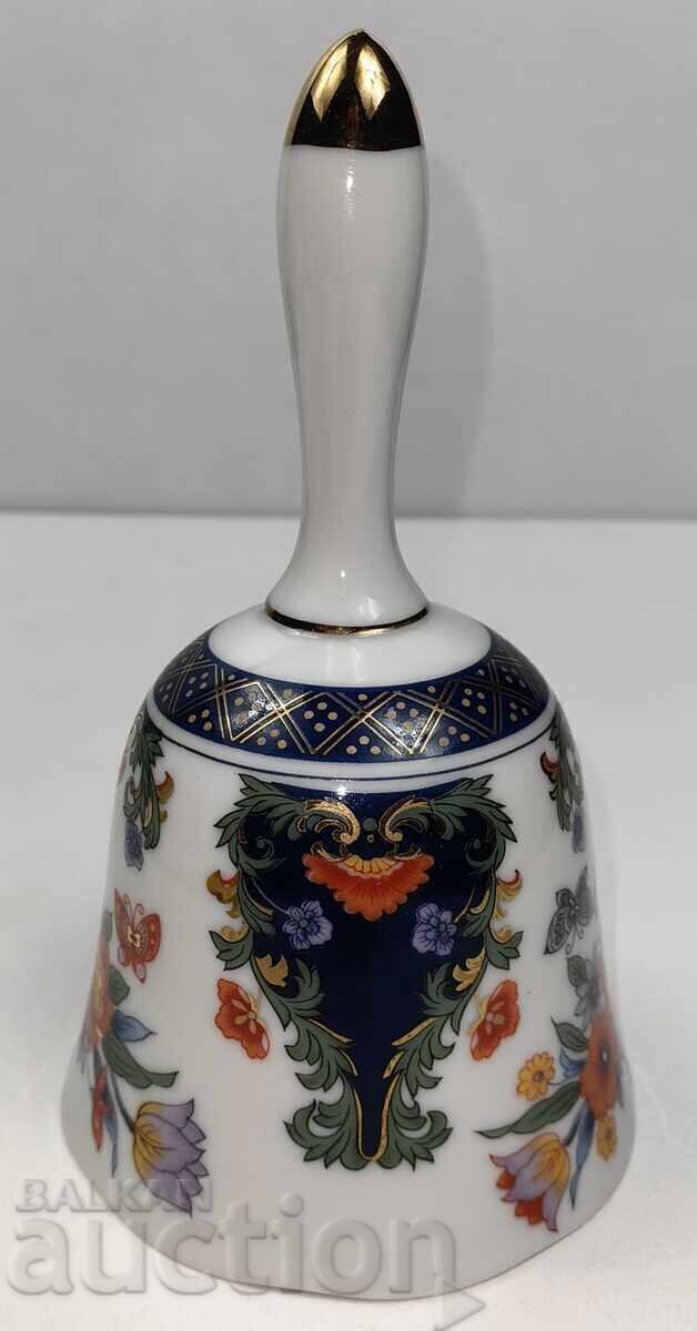 Auction  Porcelain piggy bank bell chime healthy