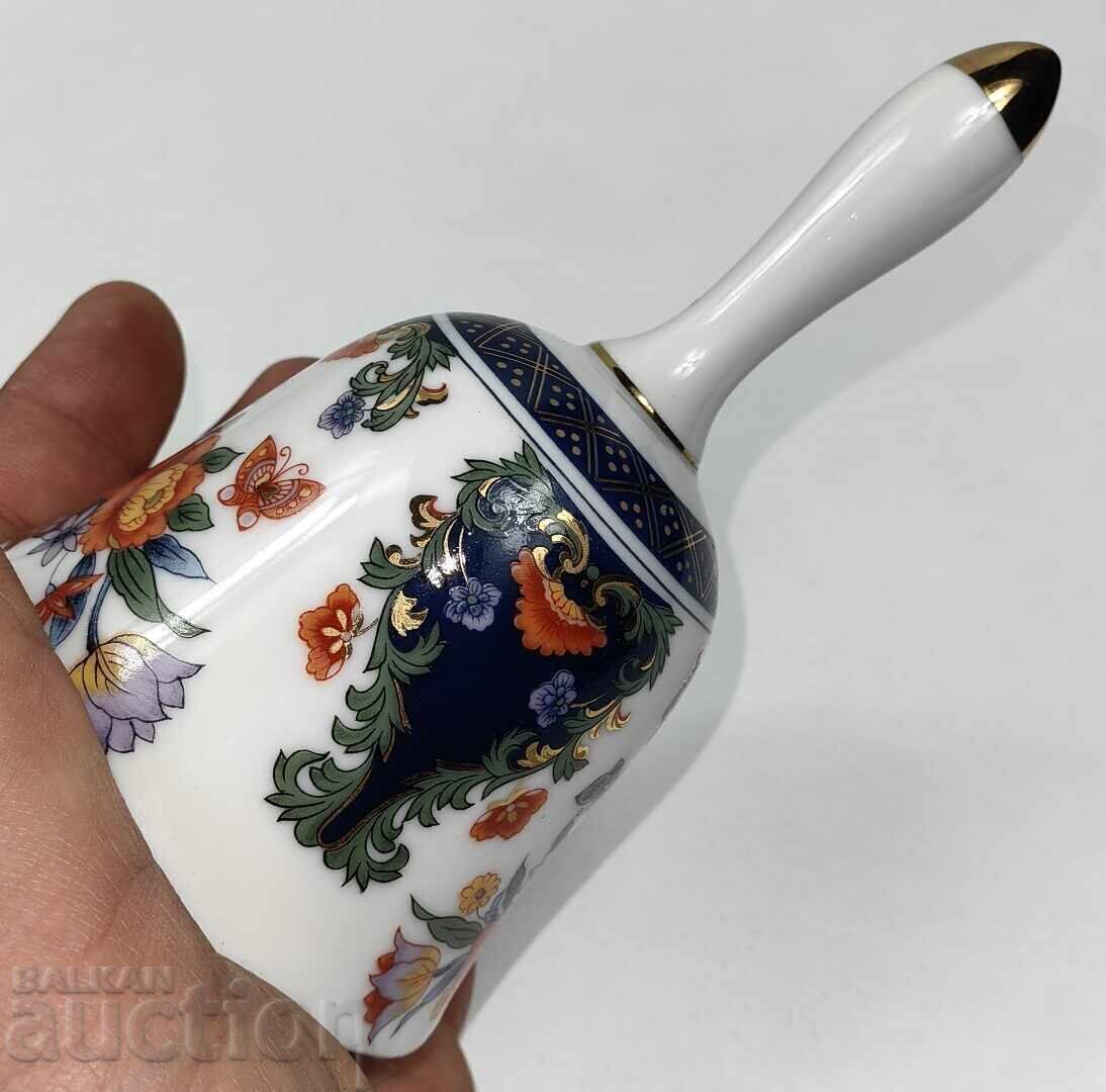Porcelain piggy bank bell chime healthy - 5