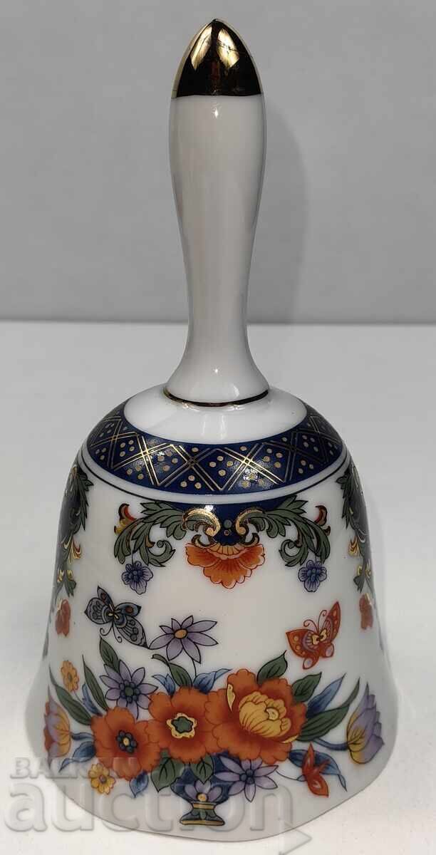 Porcelain piggy bank bell chime healthy