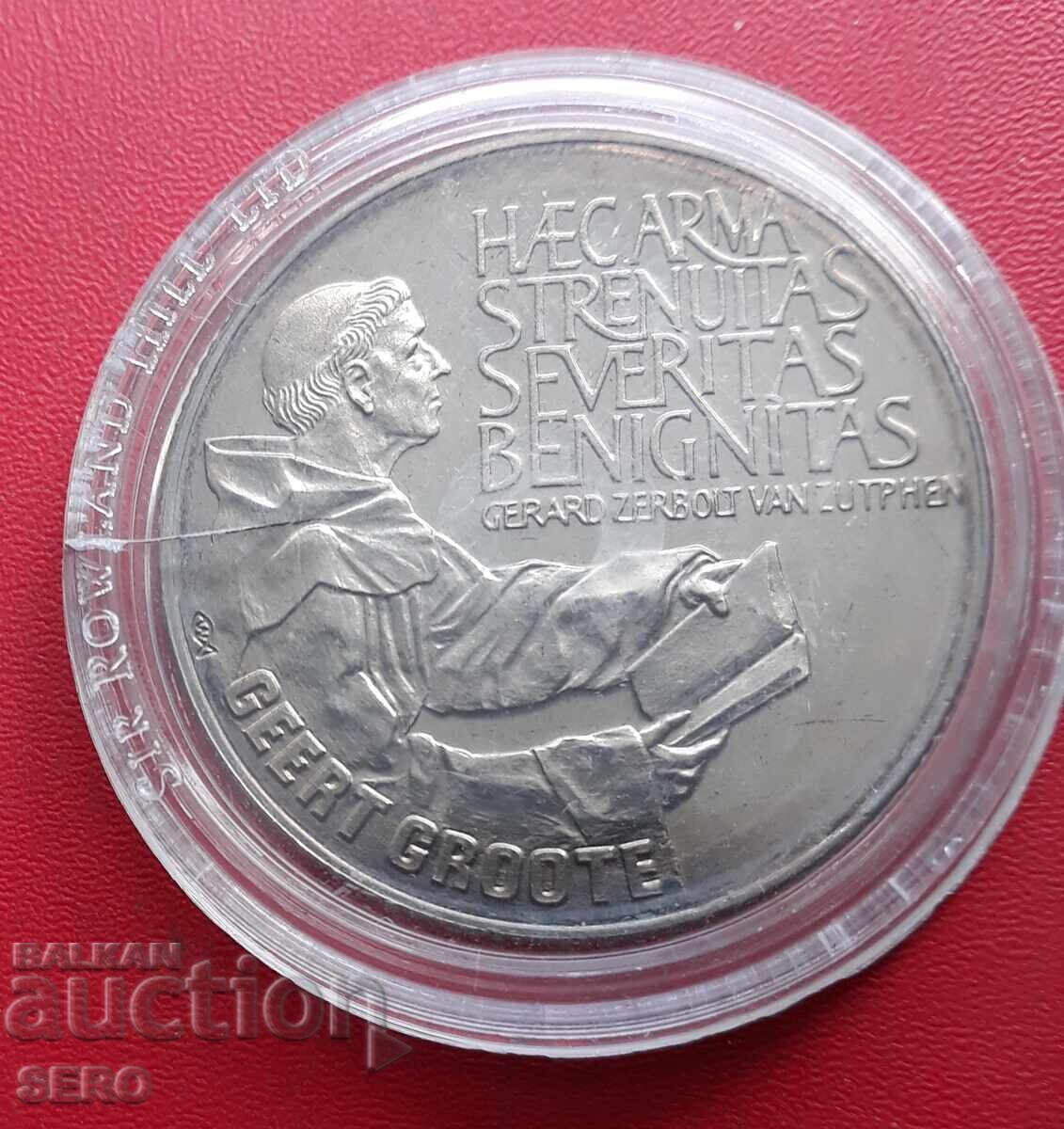 Ολλανδία-10 ECU 1990-οδοντωτή ακμή και σπάνιο με τιμή € 7.00 | 13.69 BGN