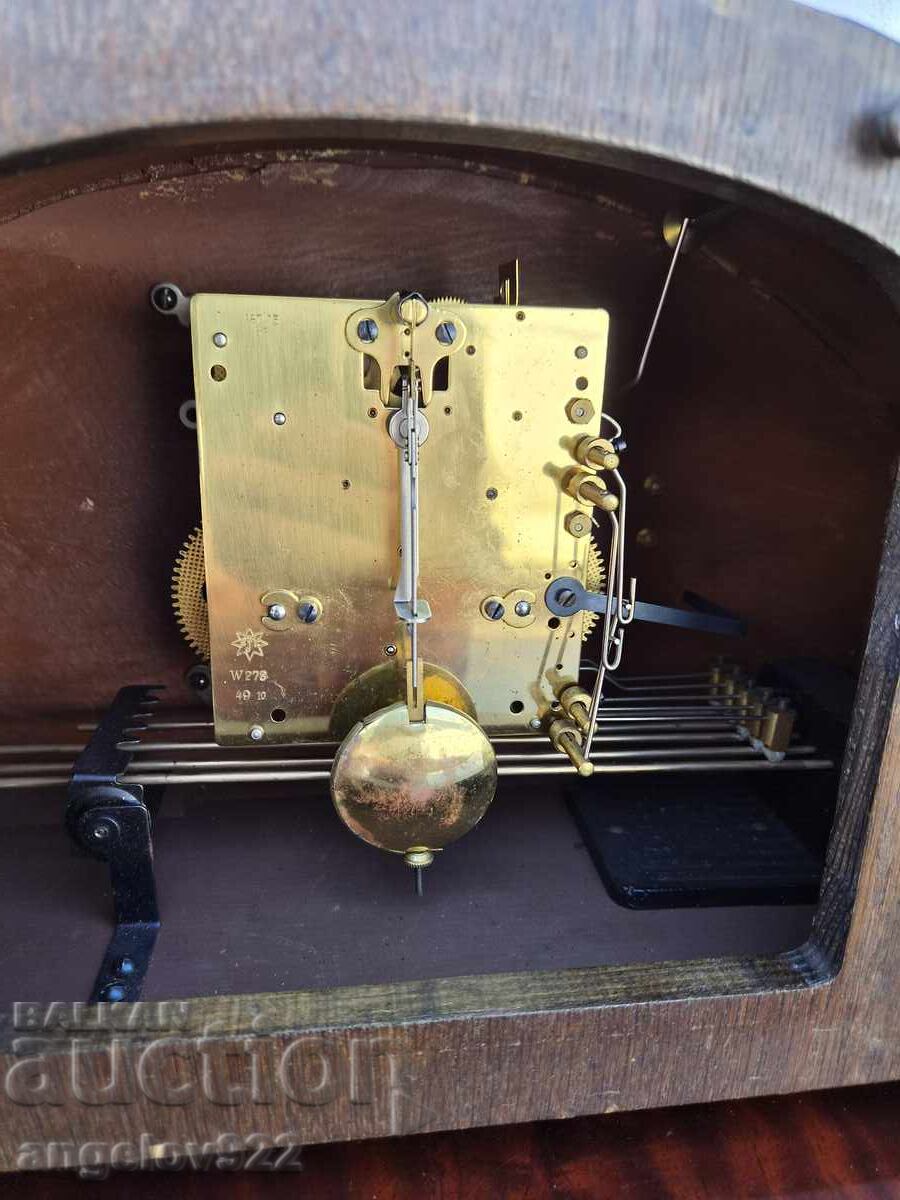 Delivery of German desk clock JUNGHANS WORKING Delivery of German desk clock JUNGHANS WORKING