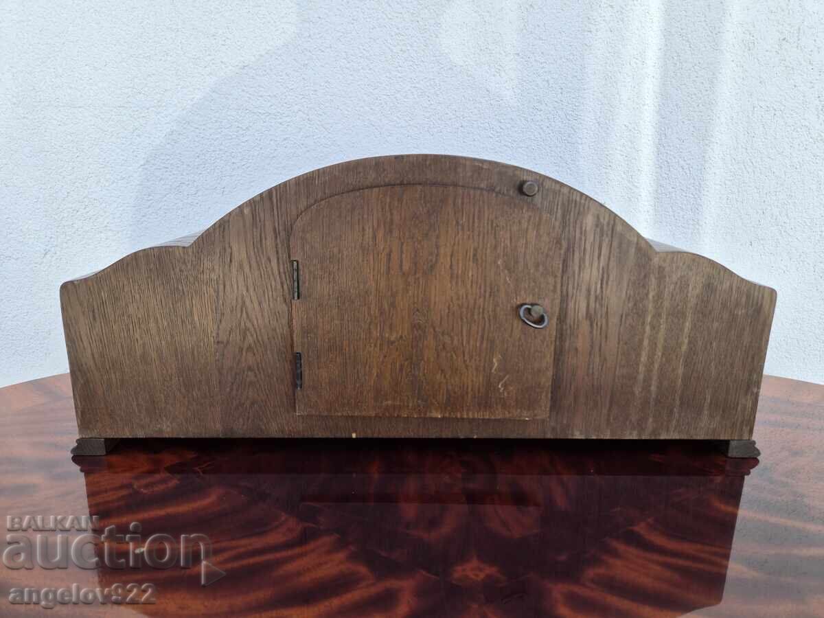German desk clock JUNGHANS WORKING - 7 German desk clock JUNGHANS WORKING - 7