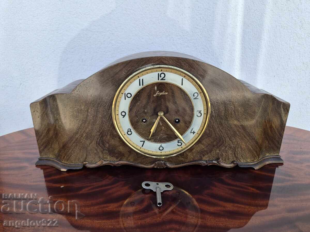 German desk clock JUNGHANS WORKING German desk clock JUNGHANS WORKING