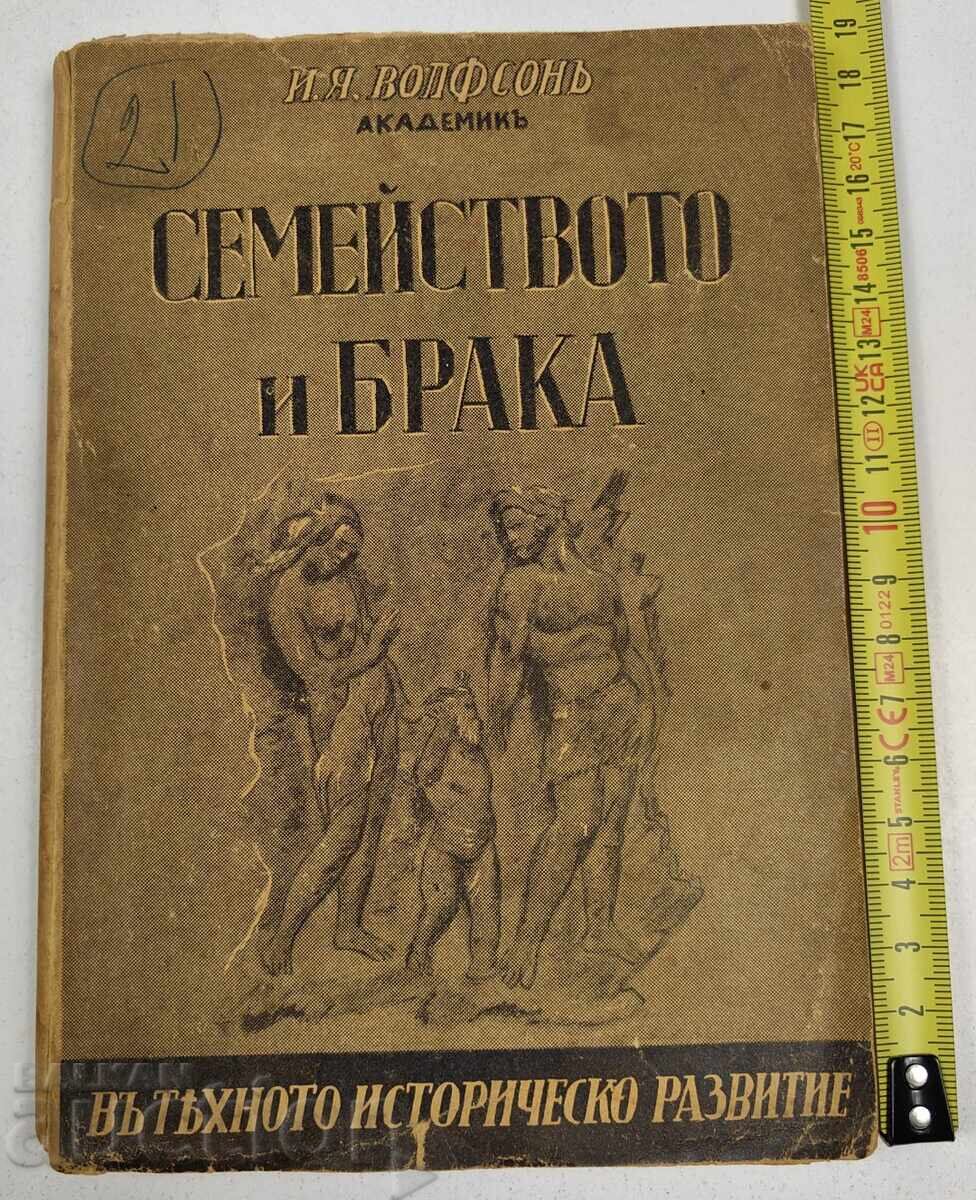 1940 СЕМЕЙСТВОТО И БРАКА В ТЯХНОТО ИСТОРИЧЕСКО РАЗВИТИЕ
