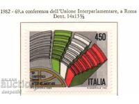 1982. Italy. 69th Inter-Parliamentary Conference, Rome