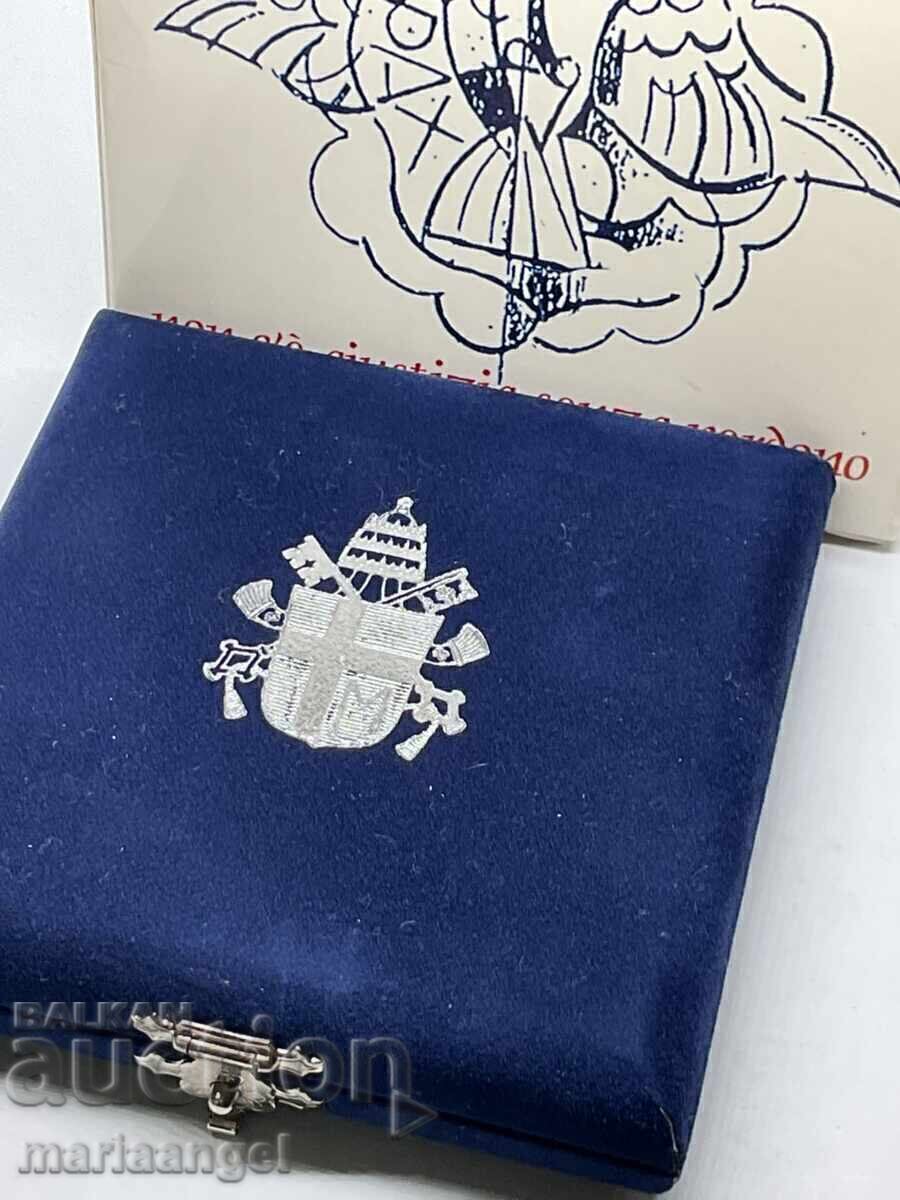 Delivery of 10 Euro 2001 Vatican UNC PROOF silver