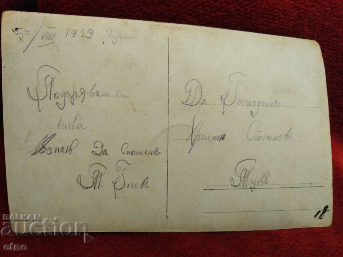 Δημοπρασία 1923 ΒΑΣΙΛΙΚΗ ΕΙΚΟΝΑ-ΦΟΣΤΟΥΜΙΑ
